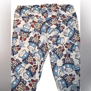 Lularoe TC Uncle Sam Americana leggings NWT